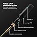 ZREE Intermitentes Moto LED,4pcs Mini Intermitente Moto Homologado Ámbar Agua que Fluye...