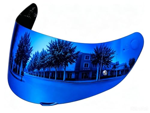 Image of PSLER Shatterproof Helmet Visor for K1 K1S K3SV K5 K5S,Deep Blue | Impact-Resistant ,UV400 Protection, Motorcycle Tinted Face Shield for K1 K1S K3SV K5 K5S ,Visor Replacement