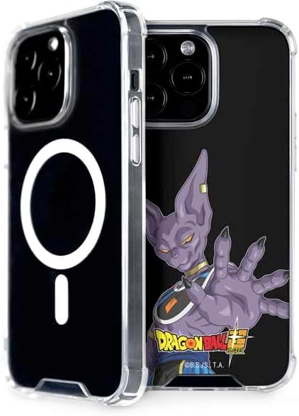 Skinit Phone Case Compatible with MagSafe iPhone 15 Pro Max - Officially Licensed Dragon Ball Super Goku Vegeta Super Ball Design