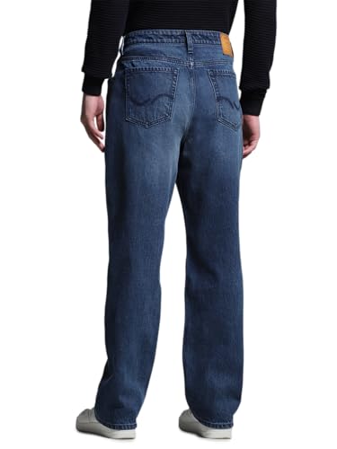 Image of Jack & Jones Men's Loose Fit Jeans | High Rise | Jeans for Men