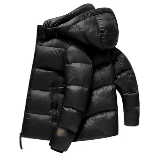 MFJGHU JFDBGU Doudoune Cap Amovible Court Paragraphe Épaississement Hiver(XL)