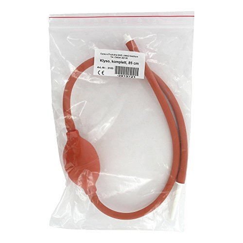 Klyso Komplett 85cm Schlauch u.Kanüle