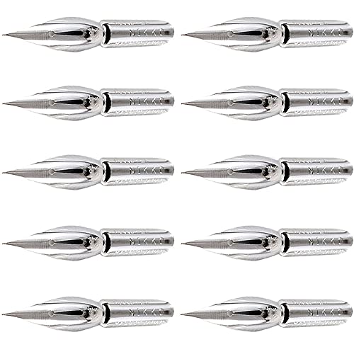 Nikko Manga Pen Nib Saji Pen Crome - Point Hard - 10pc