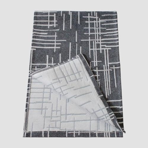 Tapete Passadeira Para Cozinha Antiderrapante 1,30m 45cm Decoração Jacquard Emborrachado Artesanal C