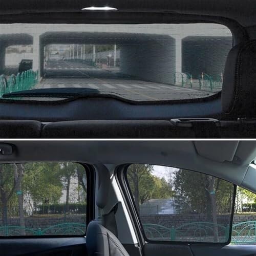 Tendine Parasole Auto Parasole per finestrini laterali e parabrezza anteriore Per Focus MK3 Berlina 2010-2019 Tenda parasole(2PCS Rear)
