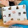 108+PCS Funny Cat Stickers – Waterproof Cute Meme Cat Vinyl Decals for ...