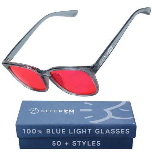 Image of Sleep ZM Blue Light Blocking & Light Sensitivity Glasses - 14 Lens Types for Comfort, Relaxation, Sleep & Relief