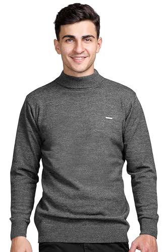 Image of GODFREY Woolen Full Sleeve Sweaters for Men Winter Wear - Turtle Neck Pullover for Men Stylish