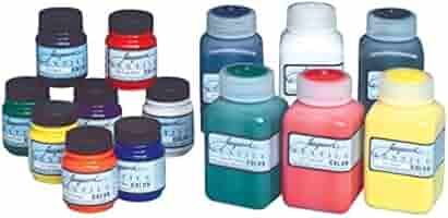 Amazon.com: Jacquard JAC101S Non-Toxic Professional Quality Artists Textile  Paint Set, 8 oz. Jar, Assorted Color (Pack of 6) : Arts, Crafts & Sewing