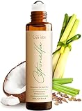 Gya Labs Citronella Essential Oil Roll-On – 10 ml – Reisegröße Roller für Haut, Aromatherapie & unterwegs