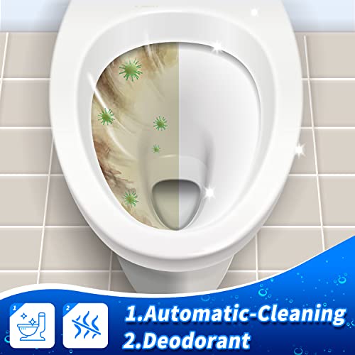 NATRUTH Automatic Toilet Cleaner, 20G*12 tablet Toilet Bowl Effervescent Cleaner Tablets Deep Clean Toilet Rim Block Lasting for 15 Days - Image 4