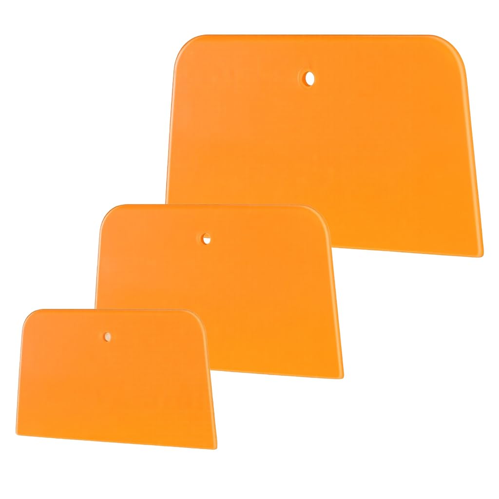 STHIRA® 3-Piece Car Window Tint Squeegee Set, ABS Film Scrapers in 3 Sizes, Professional Vinyl Wrap and PPF Application Tools for Bubble-Free Smoothing, Non-Scratch Spreader with Hanging Holes-image-46