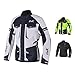 Adventure/Touring Motorcycle Jacket For Men Textile Motorbike CE Armored Waterproof Jackets ADV 4-Season