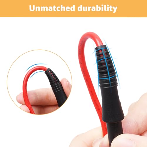 Hodeoo Generator Parallel Cables for Honda EU1000i,EU2000i, EU2000i Companion, EU2200i, EU3000i Handi Power Equipment Cables - Replaces 08E93-HPK123HI - Thumbnail 3