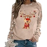 Vous cherchez un cadeau de Noël aussi pratique qu'adorable ? Ce pull de noel est la solution ! Alliant le charme festif au confort d'un sweat a capuche femme (sans la gêne de la capuche), il comblera toutes les femmes. C'est le présent idéal pour offrir un moment de douceur, de chaleur et de gaîté, bien au-delà d'un simple vêtement.