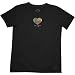 Life is good Women's Crusher Heart 4 Seasons T-Shirt (Night Black)