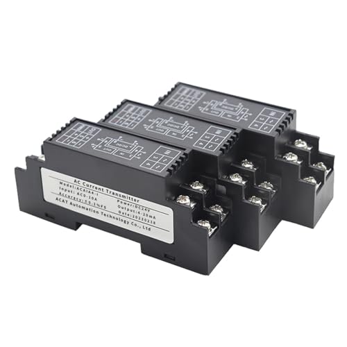 Module convertisseur de courant isolé rail DIN 35mm de classe industrielle