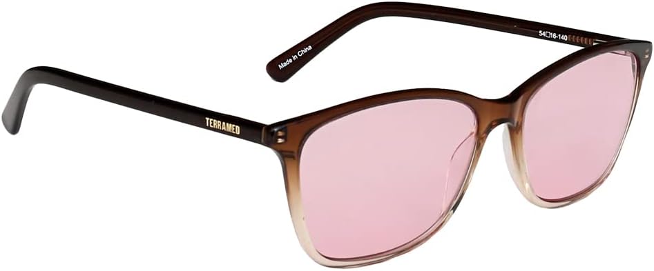Terramed Just Think Comfort Migraine Glasses Fl-41 | Unisex Glasses for Migraine and Light Sensitivity Relief | UV Protection and Photophobia Eye Strain