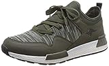  KangaROOS Damen W-750 Sneaker, Grün (Khaki/Jet Black), 36 EU