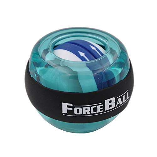 Wincspace Wrist Trainer Power Arm Strengthener Essential Gyroscopic Wrist and Forearm Exerciser Ball (Ocean Green)