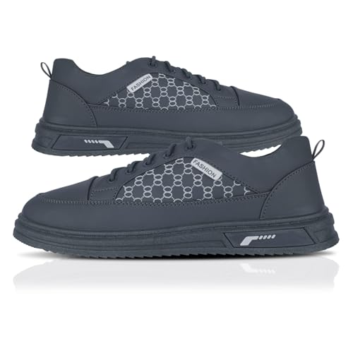 Image of Shoes for Men Casual Fashion Sneakers with Mesh Breathable Upper Non-Slip Rubber Sole, Stylish, Exclusive Trendy Sports Running Shoes (Multicolours)