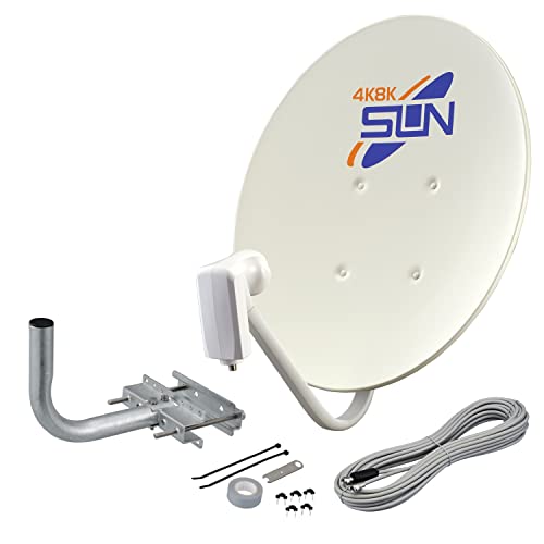 BSアンテナ　4K8K対応　SUN CBD-K045 Amazon | サン電子 新4K8K衛星放送対応BSアンテナセット CBD-K045-S