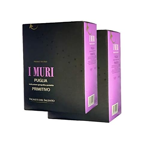 Rotwein Italien Primitivo I Muri Puglia Bag in Box trocken (2x5L) Cover