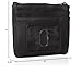Buxton Women's Large Id Coin/Card Case, Black, One Size