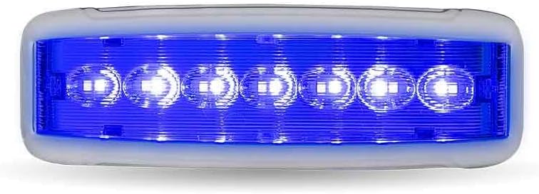 6-color LED Dome Light for Kenworth T680 & Peterbilt 579 - Amber, Blue, Green, Purple, Red, White - Single by Trux Accessories