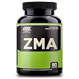 Optimum Nutrition ZMA, Vitaminas y Minerales, Zinc, Magnesium y Vitamina B6, Sin Sabor, 90 Porciones, 90 Cápsulas