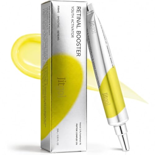 Image of Vita-A Retinal Shot Tightening Booster with 0.1% Retinal, Matrixyl & Niacinamide | Pore Minimizer, Wrinkles & Fine Lines, Firmer Skin, Korean Face Serum (15ml)