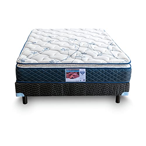 Opiniones y reviews de Colchon Mas Box Matrimonial los más solicitados. 47 Spring Air Colchon Matrimonial Carmín Posture Confort + Box | Alto Soporte y Descanso Ortopédico de Confort Medio | Hipoalergénico y Anti ácaros | 26 cm Alto | 5 años de...