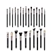 Produktbild 25pcs Make Up Pinsel Set Professionelles Makeup Pinsel Gesetzt Foundation Pinsel und Gesichtspinsel Augen Pinsel Lippen Pinsel Schminkpinsel Kosmetikpinsel Echten Holzgriffen Vegan