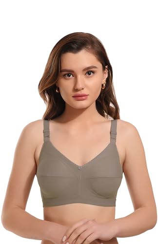 Image of Elina Women's Hosiery Non-Padded Wire Free Regular Bra