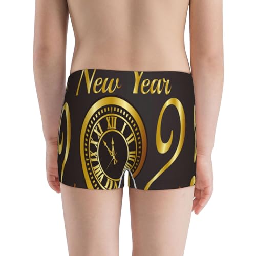 Boys' Cotton Boxer Brief Soft Underwear-2025 New Year3