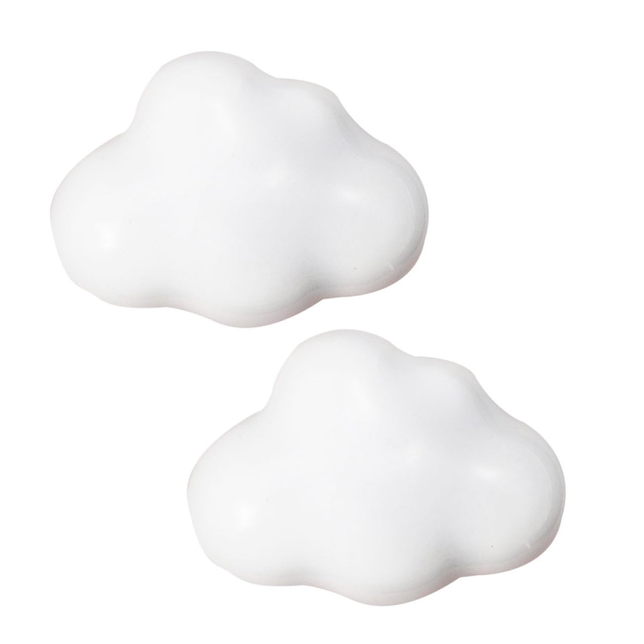 OSALADI 3 Set Di Pomelli Per Mobili A Forma Di Unici in Ceramica Per Cassetti Per Decorazioni 2 Pezzi*3