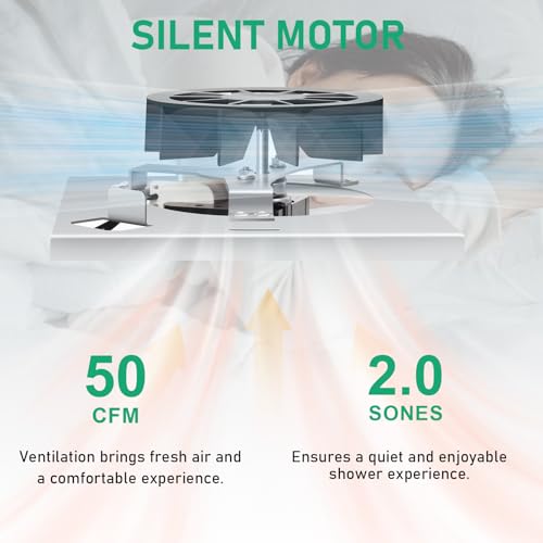 image for Motoasis 【Upgrade】 696N-R02 B Unit 50CFM Fan Compatible with Broan