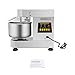 10.5QT Commercial Dough Mixer, 750W Rotating Food Mixer Machine for Making Bread & Pizza, Dough Kneading Machine with Food-Grade Stainless Steel Bowl & Security Shield, Face-up Touch Panel