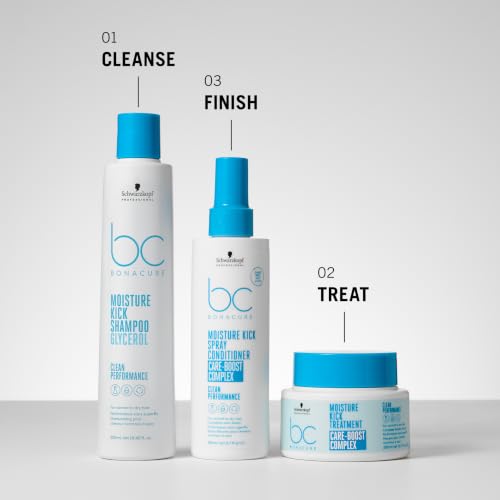 Image of Schwarzkopf Professional Bonacure Hyaluronic Moisture Kick Deep Conditioning Treatment Hair Mask | For Dry Hair | 200ml