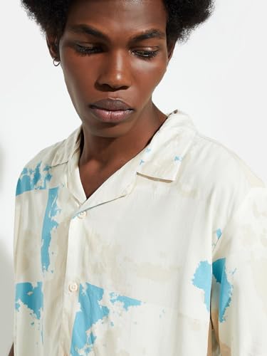 Image of Max URB N Men Regular Fit Printed Resort Shirt