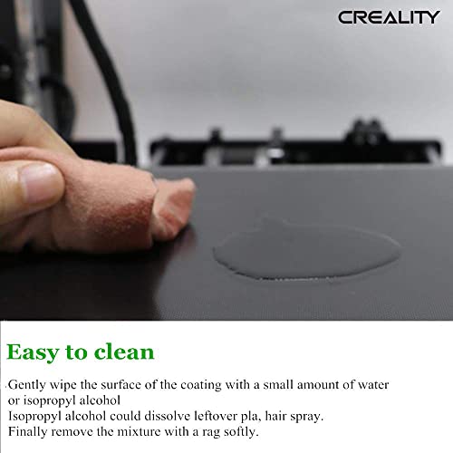 Creality Ender 3 Glass Bed Upgraded Platform For Ender 3 S1/ Ender 3 / Ender 3 Pro/Ender 3 V2/ Ender 5/ Ender 5 Pro, 3D Printer Tempered Glass Build Plate Surface 235X235X4Mm #TOP5