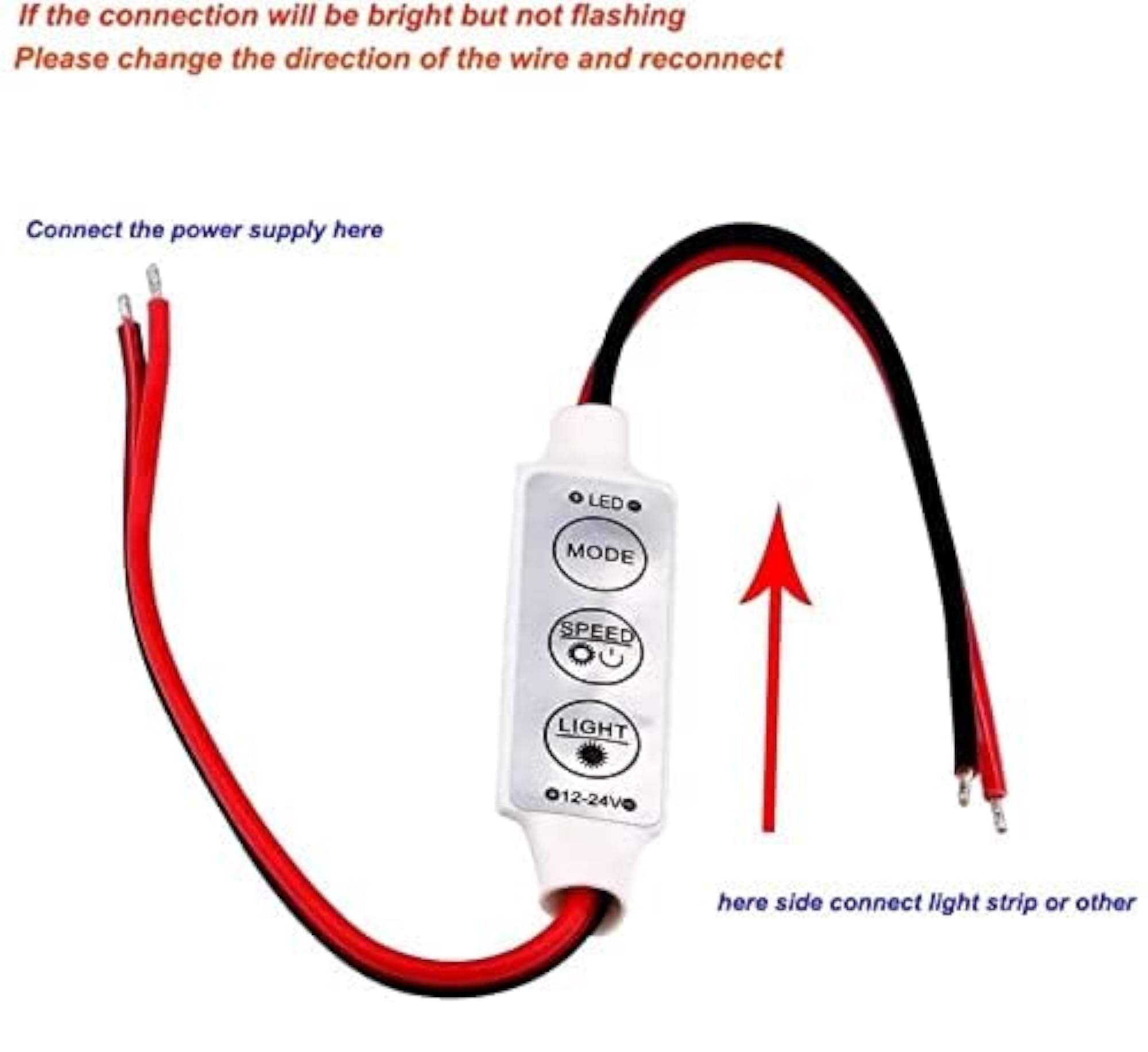 LED Strip Light Amplifier Controller