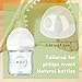 Baby Bottle Lids for Philips Avent Natural Bottles - 5 Pack BPA-Free Leakproof Caps, Soft & Durable Replacement Covers for Avent Glass/Plastic Bottles