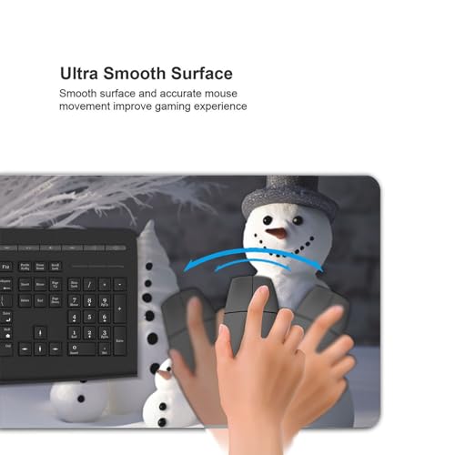 Tapis de souris de jeu antidérapant pour stabiliser clavier et portable