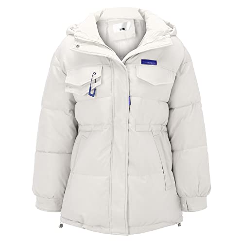 Didadihu Mantel Damen Winter - Damenweste Italienische Ärmellos Gilet...