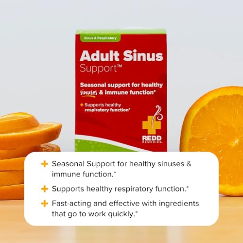 Redd Remedies, Adult Sinus Support, Respiratory and Immune Health Formula, 72 Vegan Capsules - Thumbnail 5