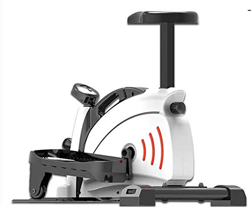 Image of Stepper Elliptical Machine for Home Use Portable Elliptical Trainer for Home Gym Aerobic Exercise Cardio with LCD Monitor Adjustable Magnetic Resistance and Free Mat