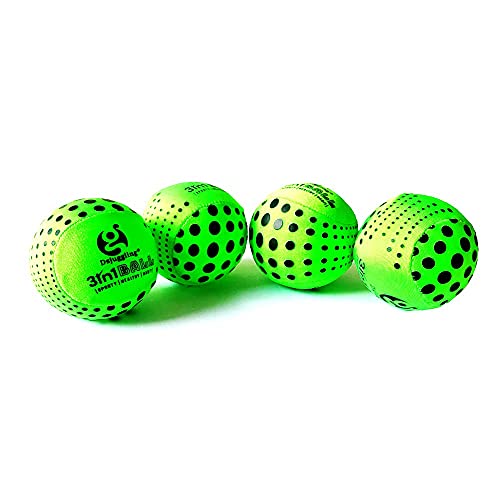 Dsjuggling 4 Pieces Washable Juggling Balls For Beginners And Professionals Set Of 4 100G Each - Soft Easy Juggle Balls, Multiple Practice Juggling Ball Kits For Kids, Adults #TOP4