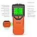 Stud Finder Wall Scanner - 5 in 1 Stud Finder Tool w/Smart Chip and HD LCD Display, Stud Detector Beam Finders for the Center and Edge of Wood AC Wire Metal Studs Joist Pipe (BloodOrange)