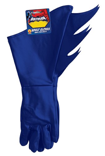 Rubie's Men's Batman The Brave and The Bold Adult Costume Gloves, Blue, One Size